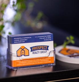 Environmental portraits for Ypsilanti Business owners, Colleen Kennedy, Jeff Muir, and Nicole Heiber, Prospect Realty on December 16, 2025.